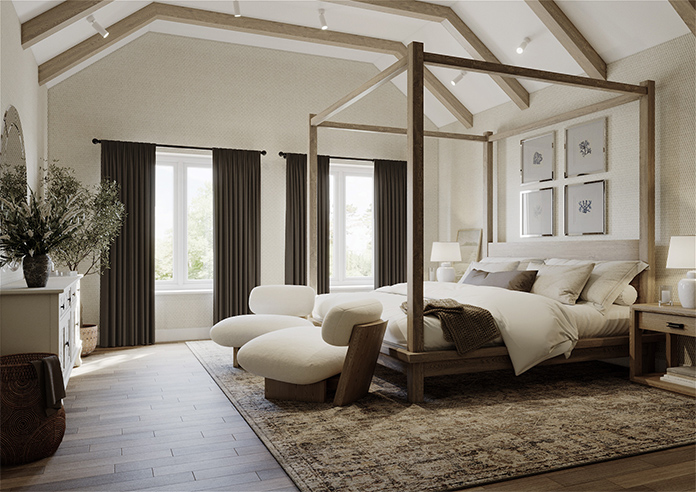 Devonshire, Mocha - Made to Measure Curtains - Image 7